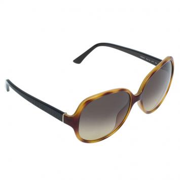 Pre Owned Fendi Brown Oversized Square 5274 Sunglasses