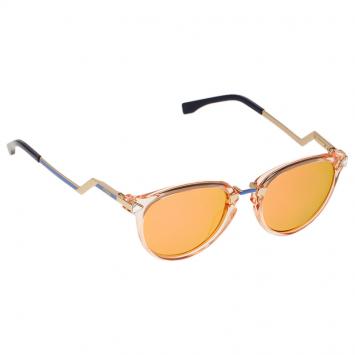 Pre Owned Fendi Rose 0039 Cat Eye Sunglasses