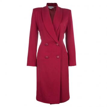 Pre Owned Givenchy Couture Double Breasted Blazer Coat M