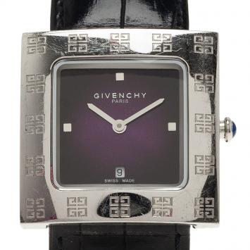 Pre Owned Givenchy Brown Stainless Steel Apsaras Women's Wristwatch 34MM