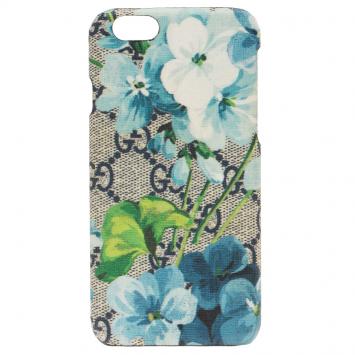 Pre Owned Gucci Multicolor Blooms Print GG Canvas iPhone 6 Case