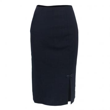 Pre Owned Gucci Black Pencil Skirt S