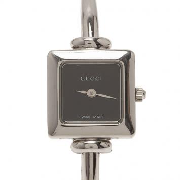 Pre Owned Gucci Black Stainless Steel 1900L Women's Wristwatch 20MM