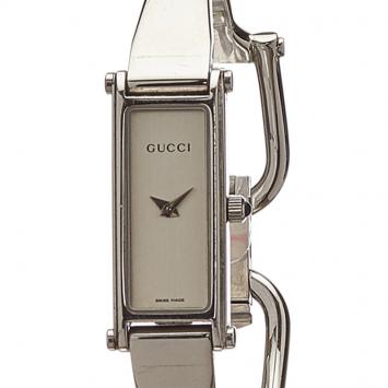Pre Owned Gucci Silver Stainless Steel 1500L Women's Wristwatch 12MM