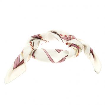 Pre Owned Hermes Multicolor Printed Silk Grande Tenue Henri D'origny Square Scarf