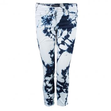 Pre Owned Isabel Marant Tie-Dye Cropped Jeans S