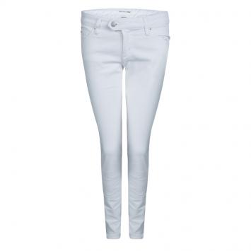 Pre Owned Isabel Marant Etoile White Denim Skinny Jeans M