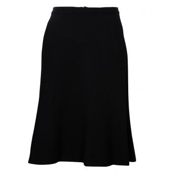 Pre Owned Jason Wu Black Knit Knee Length A-Line Skirt  L
