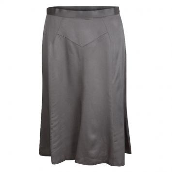 Pre Owned Jason Wu Grey A-Line Skirt M