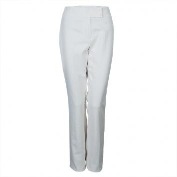 Pre Owned Jason Wu White Tailored Trousers M