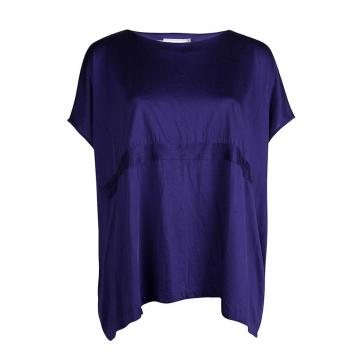 Pre Owned Jil Sander Purple Maxi Sleeveless Top L