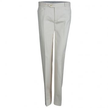 Pre Owned Joseph Cream Tailored Cotton Trousers M