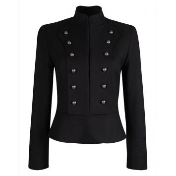 Pre Owned Joseph Black Military Style Jacket S