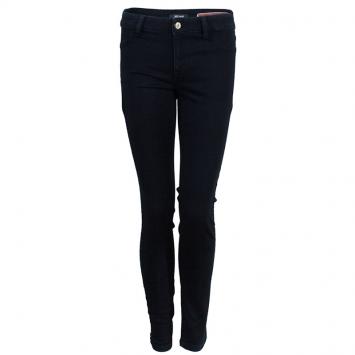 Pre Owned Just Cavalli Black Embellished Pocket Skinny Jeans M