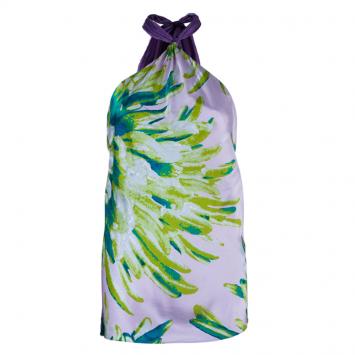 Pre Owned Just Cavalli Multicolor Printed Top M