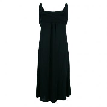 Pre Owned Just Cavalli Black Stretch Flare Dress M