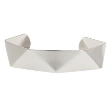 Pre Owned Kenzo Silver Tone Cuff Bracelet