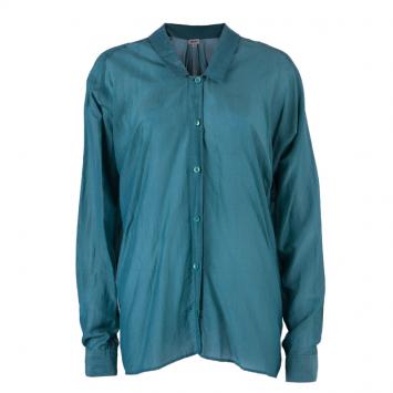 مملوكة مسبقًا Kenzo Green Long Sleeve Cotton Top M