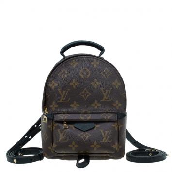 Pre Owned Louis Vuitton Monogram Canvas Mini Palm Spring Backpack