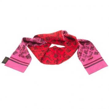 Pre Owned Louis Vuitton Monogram Rainbow Giant Silk Bandeau