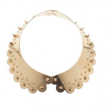 Pre Owned Louis Vuitton Fantasy Gold Tone Collar Necklace