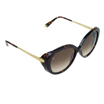 Pre Owned Louis Vuitton Dark Tortoise Bluebell Sunglasses
