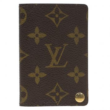 Pre Owned Louis Vuitton Monogram Canvas Card Holder