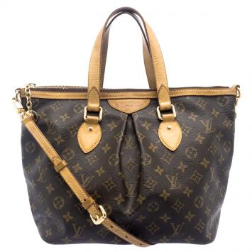 Pre Owned Louis Vuitton Monogram Canvas Palermo PM Bag