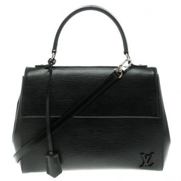 مملوكة مسبقًا Louis Vuitton Black Epi Leather Cluny MM Bag