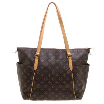 Pre Owned Louis Vuitton Monogram Canvas Canvas Totally MM Bag