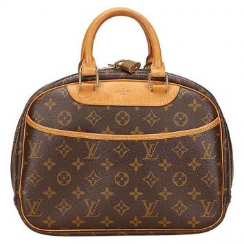 Pre Owned Louis Vuitton Monogram Canvas Trouville Bag