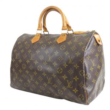 Pre Owned Louis Vuitton Monogram Canvas Speedy 35