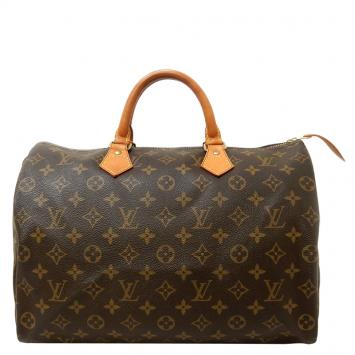 Pre Owned Louis Vuitton Monogram Canvas Speedy 35