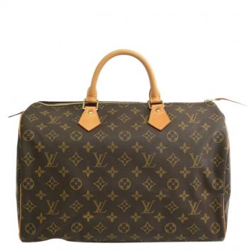 Pre Owned Louis Vuitton Monogram Canvas Speedy 35