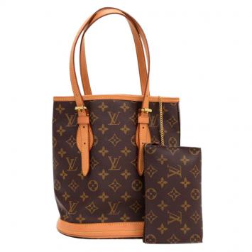 Pre Owned Louis Vuitton Monogram Canvas Bucket PM Bag