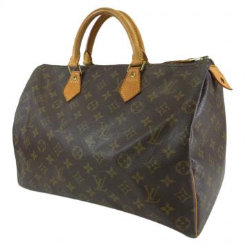 Pre Owned Louis Vuitton Monogram Canvas Speedy 35