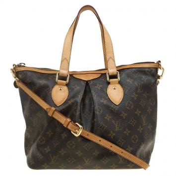 Pre Owned Louis Vuitton Monogram Canvas Palermo PM Bag