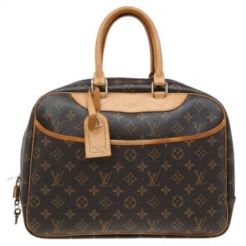 Pre Owned Louis Vuitton Monogram Canvas Deauville Bag