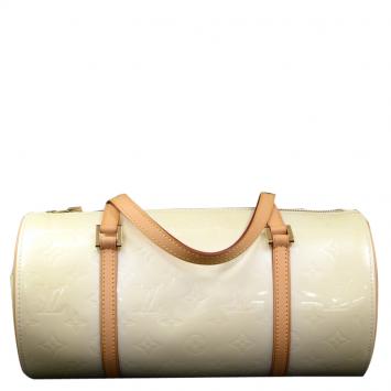 Pre Owned Louis Vuitton Perle Monogram Vernis Bedford Bag