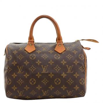 Pre Owned Louis Vuitton Monogram Canvas Speedy 25