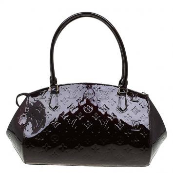 مملوكة مسبقًا Louis Vuitton Amarante Monogram Vernis Sherwood GM Bag