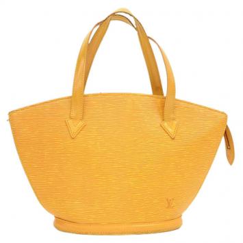 Pre Owned Louis Vuitton Yellow Epi Leather Saint Jacques PM Bag