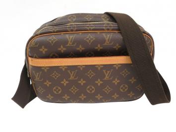 Pre Owned Louis Vuitton Monogram Canvas Reporter PM Shoulder Bag