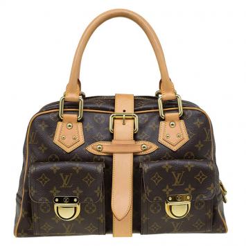 Pre Owned Louis Vuitton Monogram Canvas Manhattan GM Bag