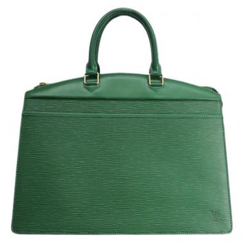 Pre Owned Louis Vuitton Green Epi Leather Riviera Tote Bag