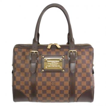 Pre Owned Louis Vuitton Damier Ebene Berkeley Satchel