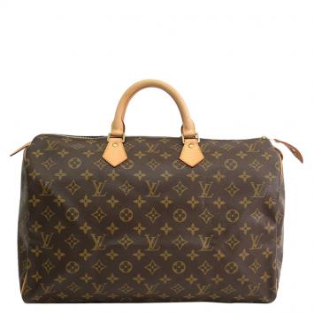 Pre Owned Louis Vuitton Monogram Canvas Speedy 40