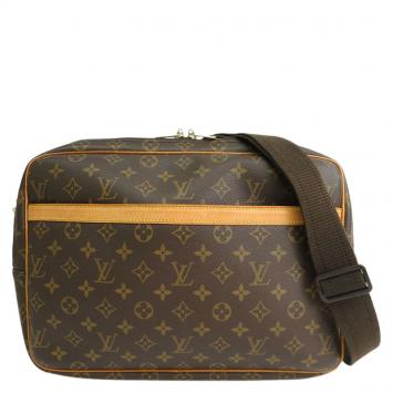 Pre Owned Louis Vuitton Monogram Canvas Reporter Messenger GM