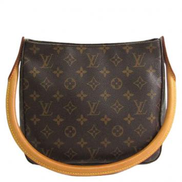 Pre Owned Louis Vuitton Monogram Canvas Looping MM Bag