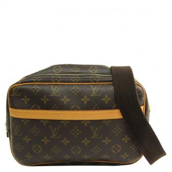 Pre Owned Louis Vuitton Monogram Canvas Reporter PM Bag